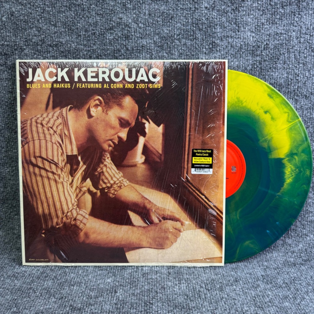 Jack Kerouac: Blues and Haikus (Blue Yellow Starburst Vinyl LP) NM- Limited 1000